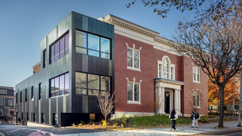 Full view of building