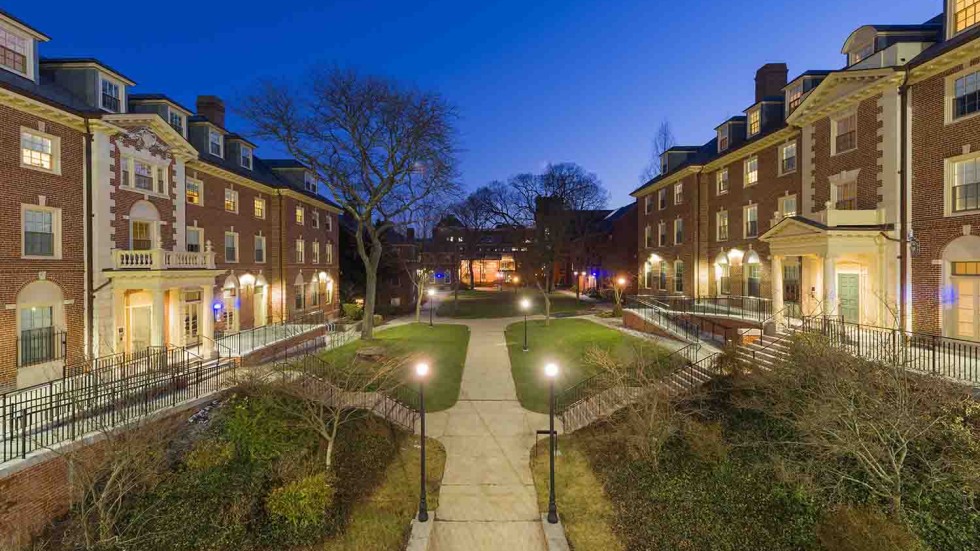 Dorm at night