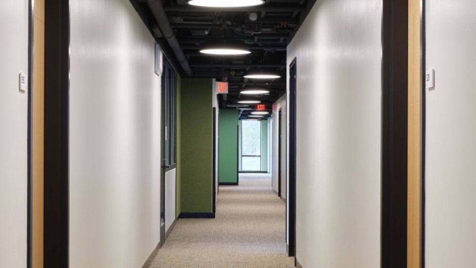 Dorm hallway