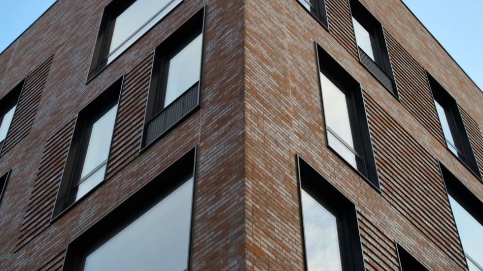 Corner of outside building