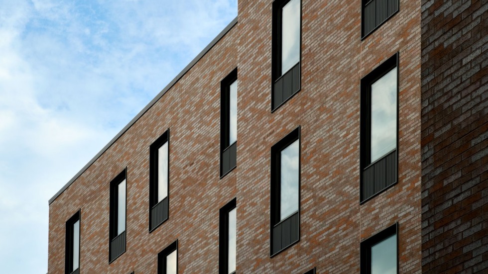 View of dorm backside