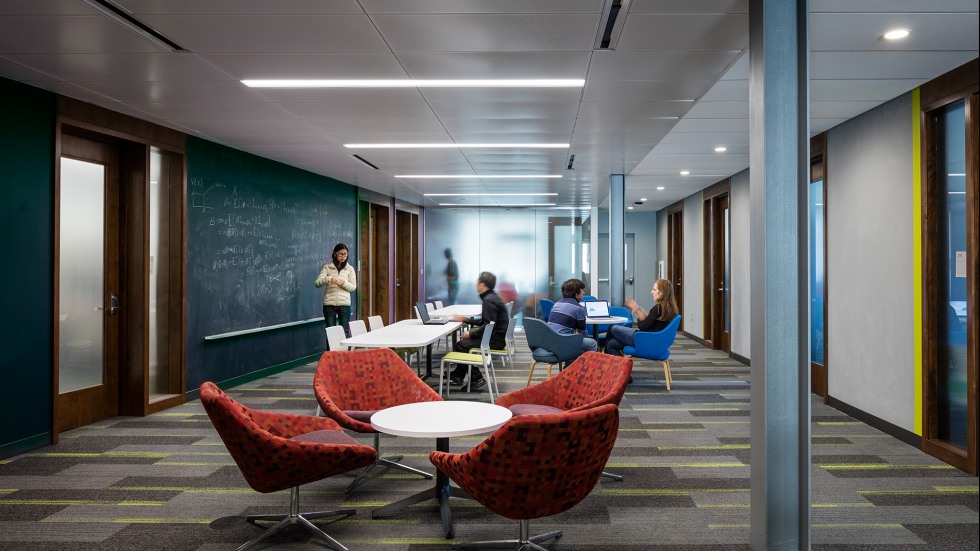 Second floor commons space