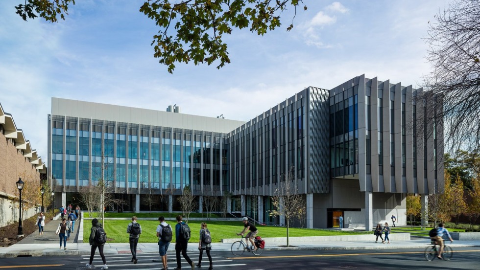 Front of building