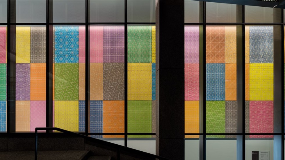 Color wall installation