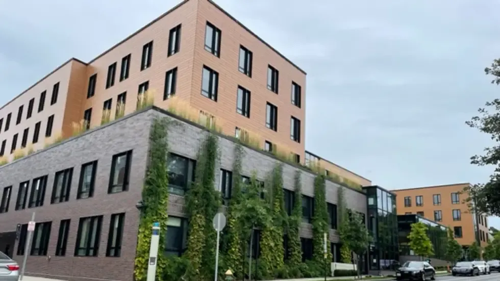Side of dorm