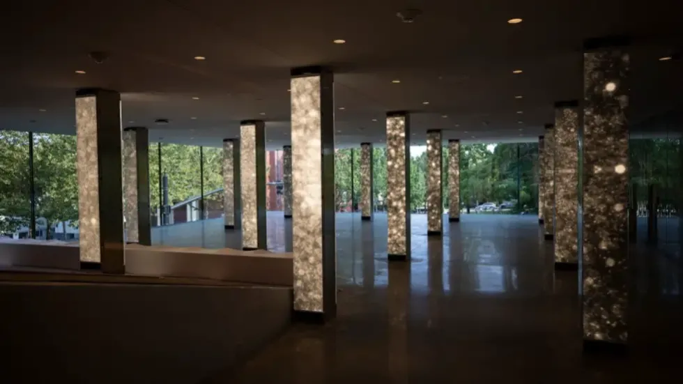 Lobby light exhibition