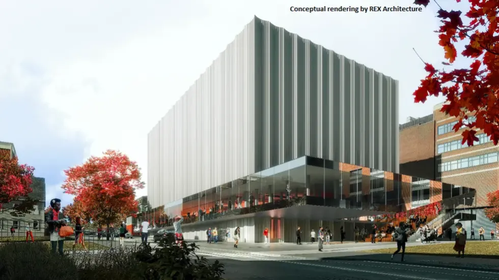 Rendering of outside