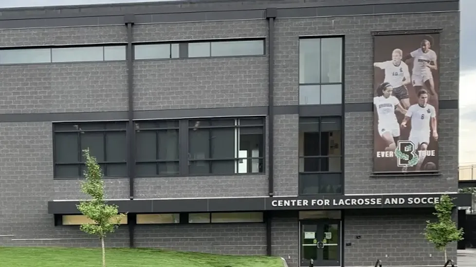 Center entrance