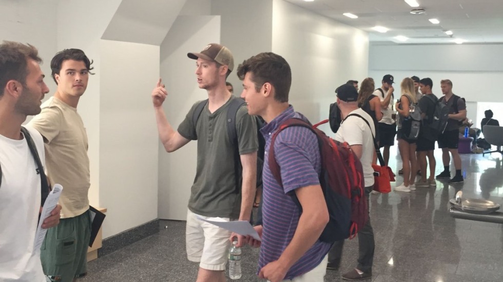 Friedman full of students