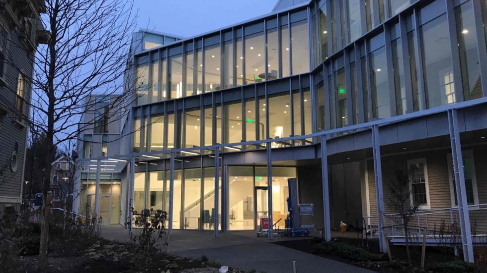 Hall exterior